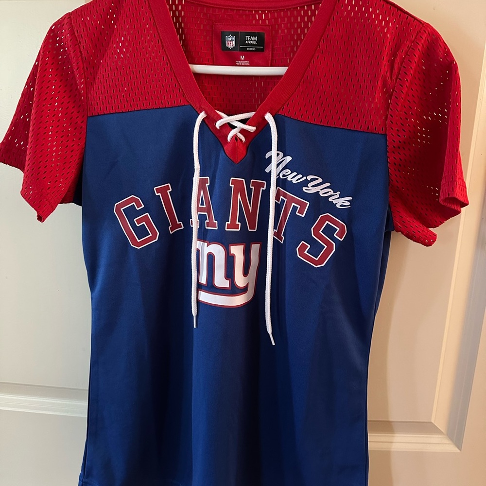 NFL Women's Giants Red and Blue Jersey